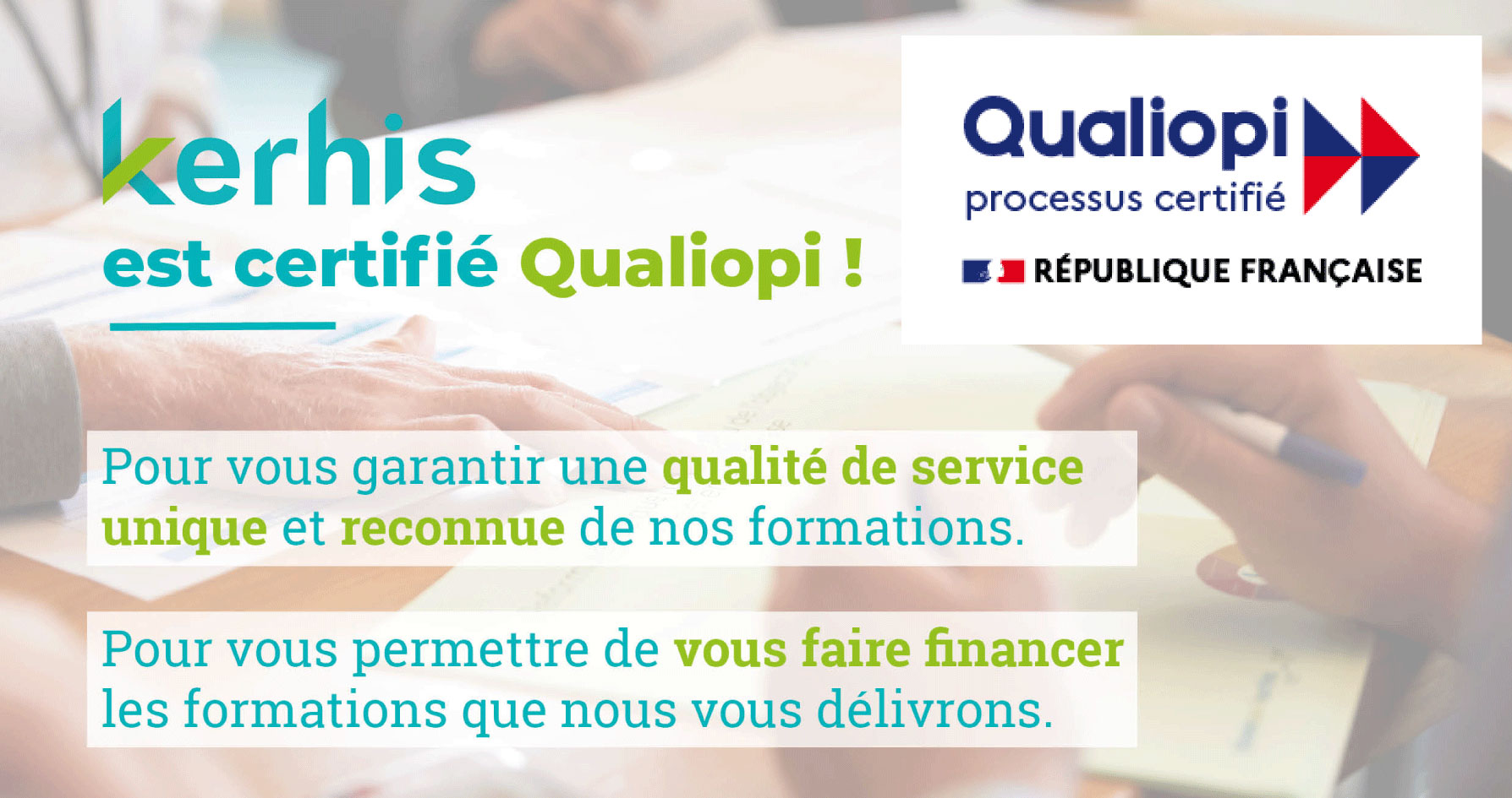 Kerhis certifié qualiopi Qualiopi